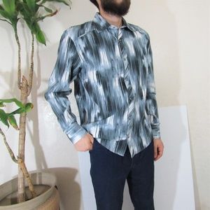 textured Graphic Jhane Barnes Frayed detail Shirt